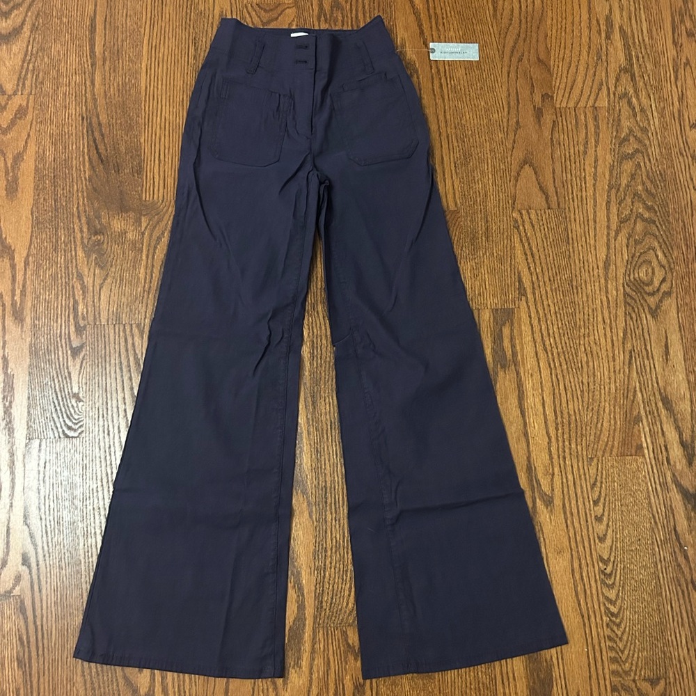 Anthropologie Maeve Navy Junior Jean 24P